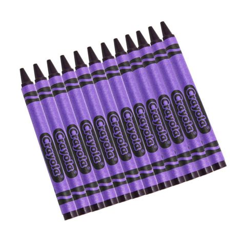 Crayola Bulk Crayons 12 Count Violet