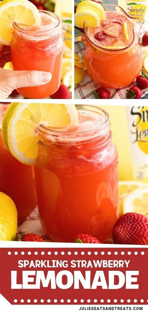 A Refreshing Quick And Easy Sparkling Lemonade Recipe Perfect For Hot