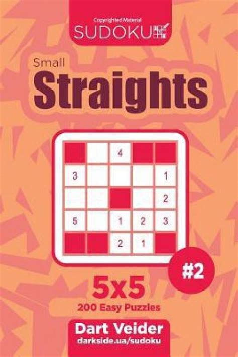 Sudoku Small Straights 200 Easy Puzzles 5x5 Volume 2 Buy Sudoku