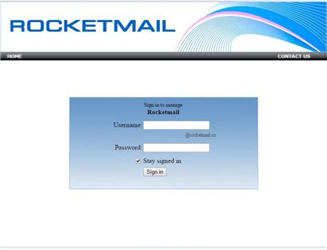 Rocketmail Login Rocketmail Sign Up