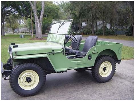 Early 1946 Willys Jeep Cj2a Pasture Green Body With Autumn Flickr