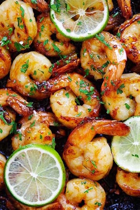 La D Licieuse Recette Des Crevettes L Ail Au Miel Et Au Citron