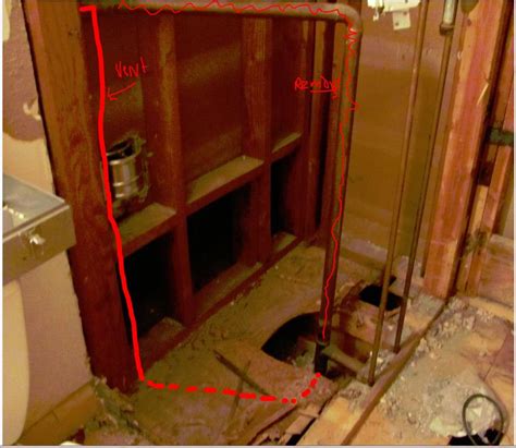 We did not find results for: Need to move shower drain location and vent pipe into wall.