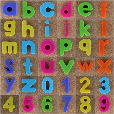 Magnetic Letters And Numbers 1 Magnetic Letter A 2 Magnet Flickr