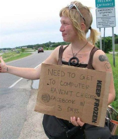 34 Homeless People With The Funniest Cardboard Signs Funny Signs