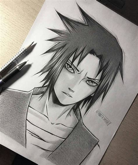 Naruto Vs Sasuke Drawing With Color See More Fan Art Related To