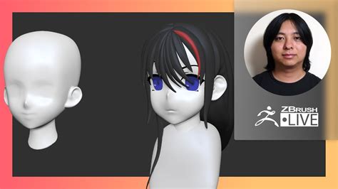 Creating Hair For Anime Style Characters Daisuke Narukawa Zbrush