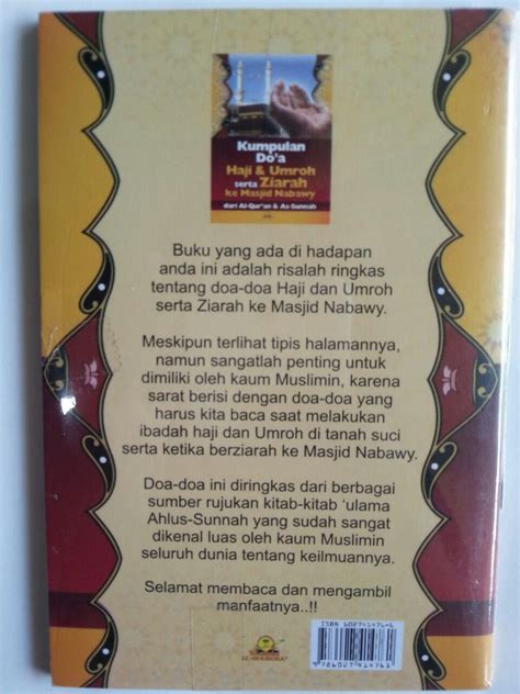 Buku Bimbingan Lengkap Haji Dan Umroh Ziarah Masjid Nabawy