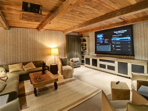 Basement Media Rooms Pictures Options Tips And Ideas Home Remodeling