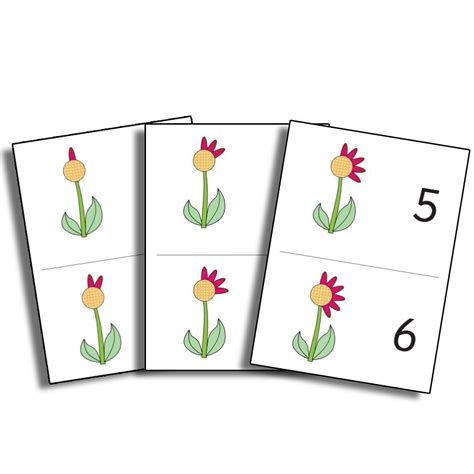 Number Petals Colour Downloadables From Early Years Resources Uk