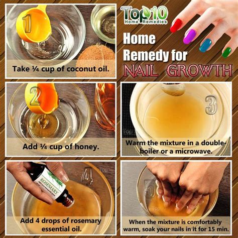 Healthy eating and proper hair care are the first steps toward strong and long hair. Home Remedies for Nail Growth | Nail growth and Stronger nails