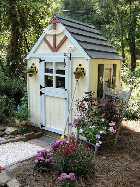 Storage shed kit featuring loft the northwood storage shed kit will make a very appealing addition to your backyard. Build your own whimsical garden tool shed | DIY projects ...