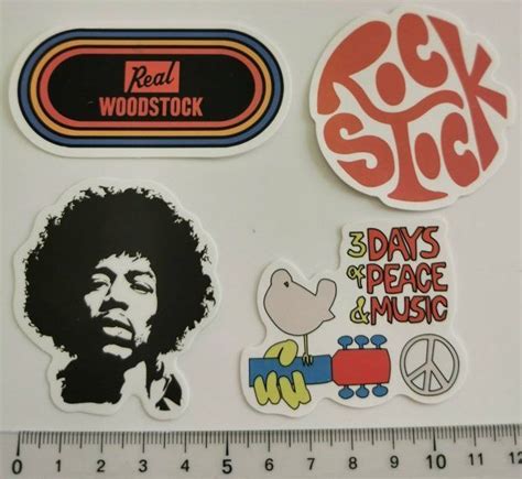 Jimi Hendrix Woodstock 4 Sticker Kaufen Auf Ricardo