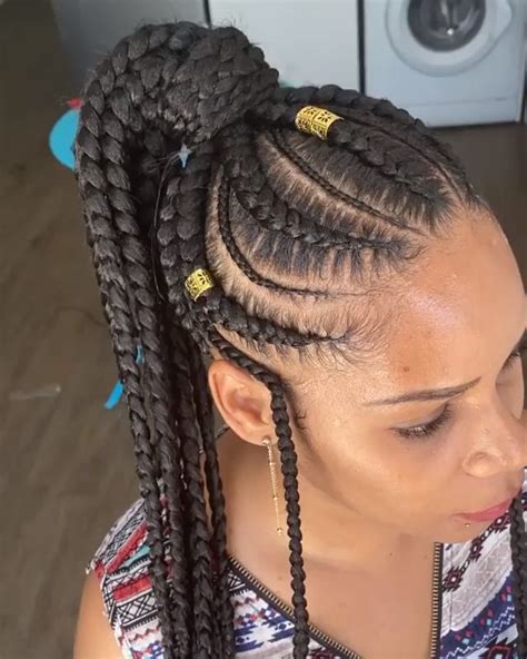 Cornrows Braids With Beads Video Flat Twist Hairstyles African