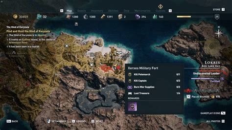Cultist Clue Locations Missions Assassin S Creed Odyssey Walkthrough