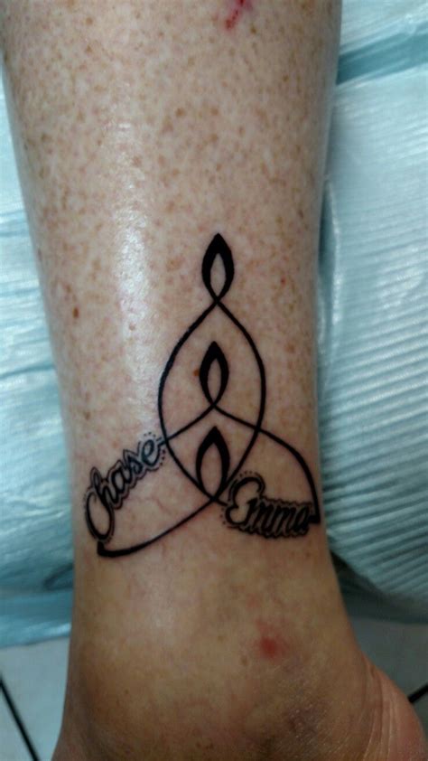 Celtic Knot Mother And Two Children With Names Celtic Mother Tattoos