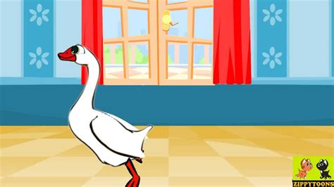 Goosey Goosey Gander In My Ladys Chamber Animated Nursery Rhymes