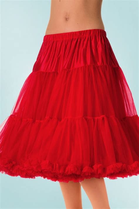 50s Lola Lifeforms Petticoat In Red