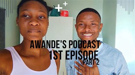 Awande Luthuli S Podcast 1st Episode Nosipho Dlamini On Academics Christianity Modelling
