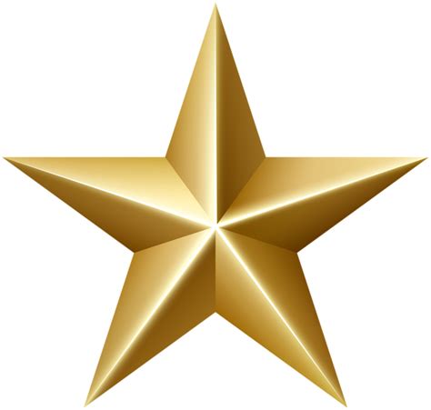 Gold Star Png Transparent Clip Art Image Gallery Dark Brown Hairs