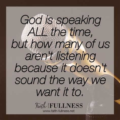 Quotes About Hearing God Shortquotescc