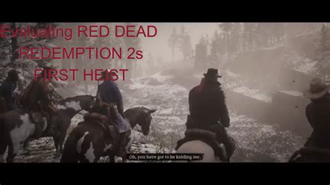 Evaluating Red Dead Redemption 2s First Train Heist Youtube