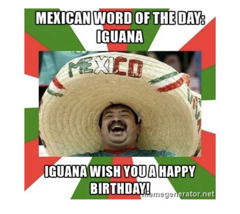 Mexican Word Of The Day Happy Birthday Letter Words Unleashed