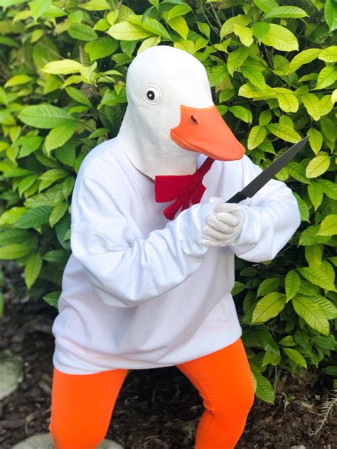 Goose Costume 50 Deception 60 Stealth Comes With Kitchen Knife R