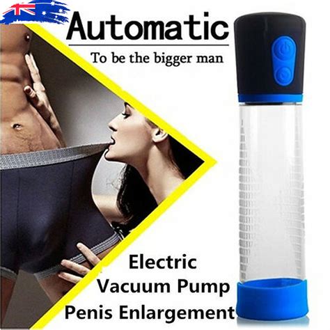 Automatic Electric Male Vacuum Penis Pump Extender Enhancer Enlargement Men EBay