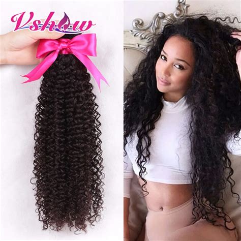 brazilian kinky curly virgin hair v show hair products 3pcs brazilian virgin hair deep curly