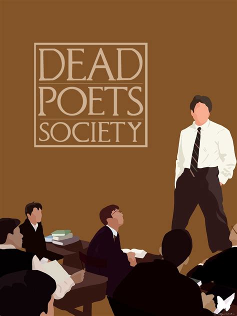 Dead Poets Society Minimalist Poster Digital Download Etsy