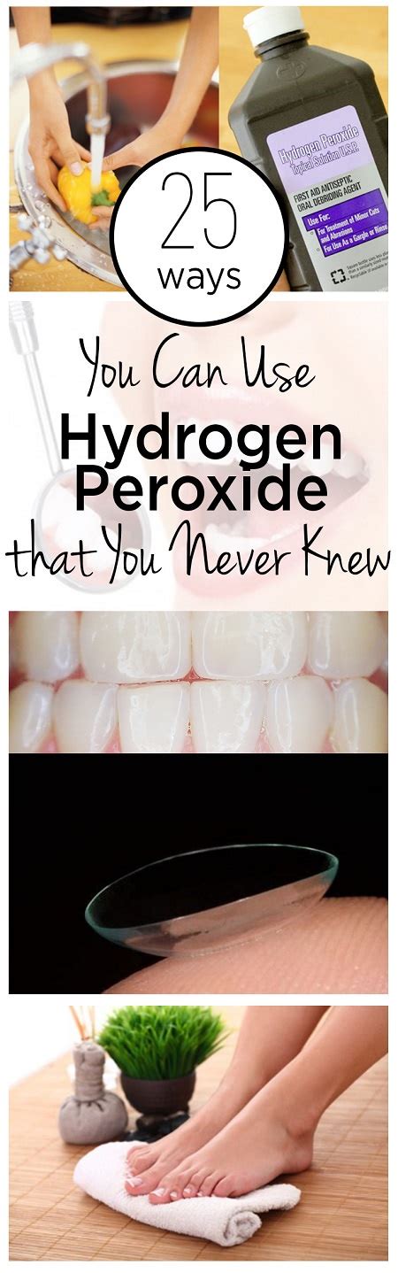 25 Ways You Can Use Hydrogen Peroxide That You Never Knew House Good