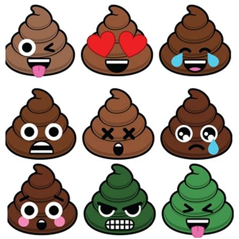 Emoji Pile Of Poo Stickers