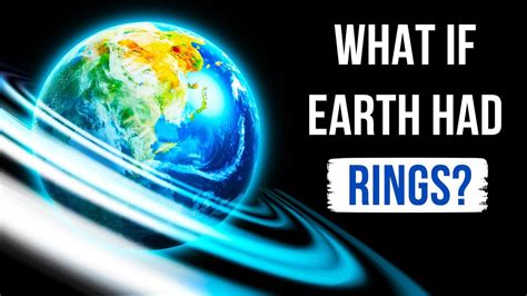 What If Earth Had Rings Youtube