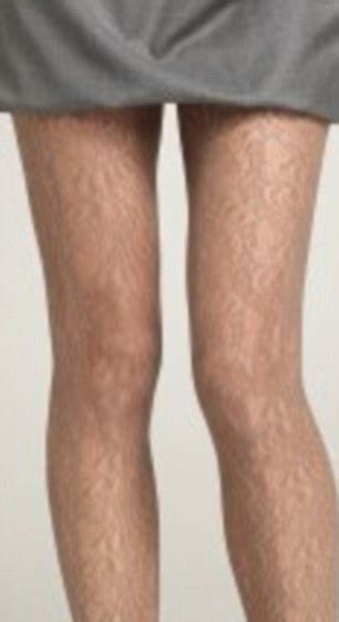 Somebody Get The Girl A Razor Trendy Tights That Make Legs Look Hairy
