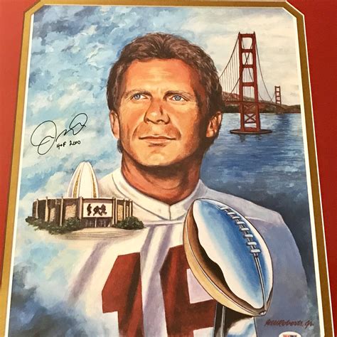 Joe Montana Signed Inscribed 49ers Photo Inscriptagraphs Touch