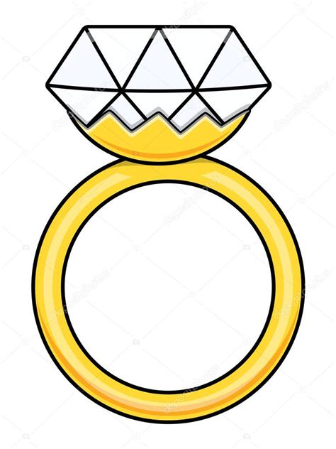 Découvrez la gamme de bagues diamants du bijoutier créateur maty. Bague diamant - illustration de vecteur de dessin animé ...