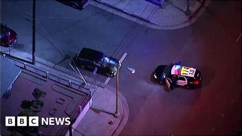 Female Driver Leads La Police On A High Speed Chase