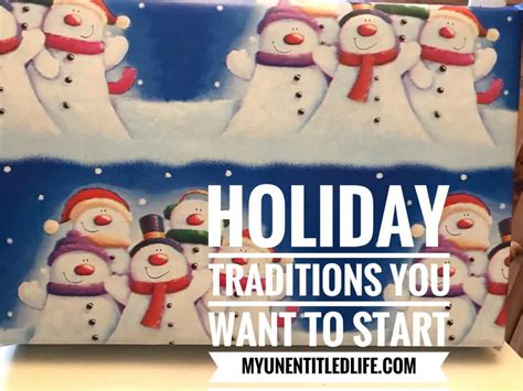 Holiday Traditions You Want To Start Now
