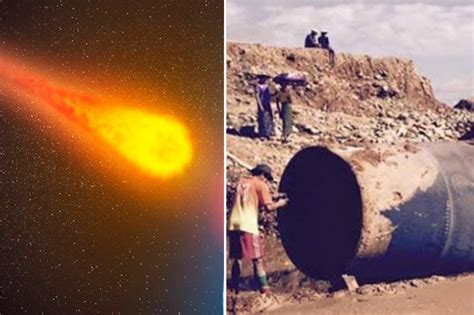 The same type of rocket crashed into west africa and the atlantic ocean in may 2020, possibly damaging an inhabited village. UFO crash site: Giant cylinder crashed in Myanmar could be ...