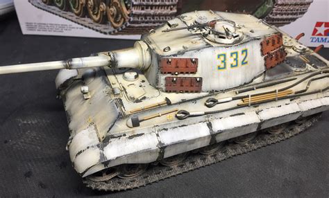 Transhu King Tiger Tank Model