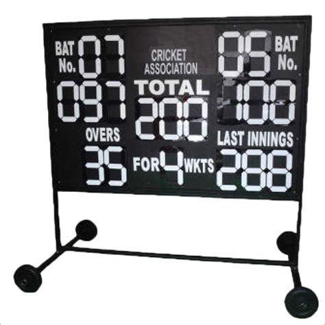 Manual Cricket Score Board At 3850000 Inr In Meerut Shri Ram Enterprises