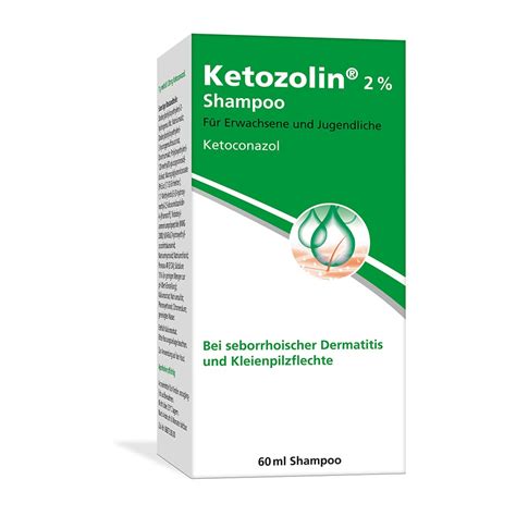 Top Bei Pilze Auf Der Haut Und Schuppen Ketozolin 2 Shampoo 60