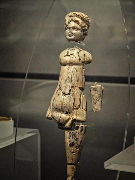 ivory doll found in female burial roman 2nd century ce ancient art art dolls roman art
