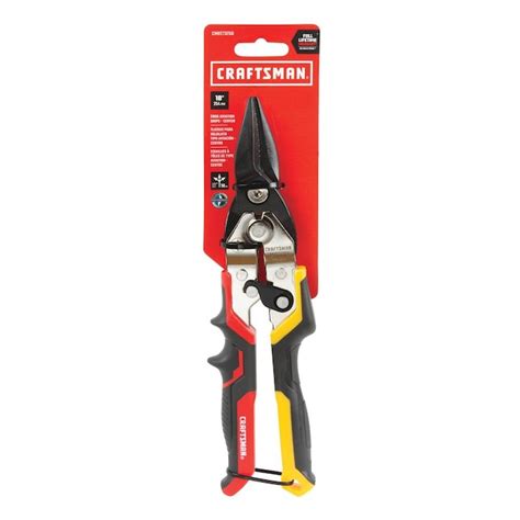 Craftsman 60crv Straight Cut Snips In The Tin Snips Department At