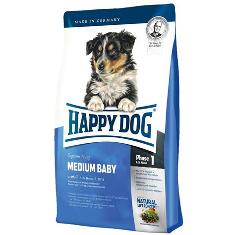Happy Dog Supreme Medium Baby 10 Kg Dry Puppy Food