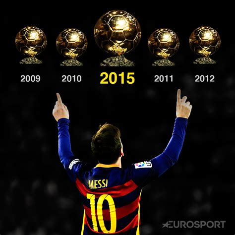 The ballon d'or is an annual football prize presented by france football. Lionel Messi remporte le Ballon d'Or 2015 et est sacré ...