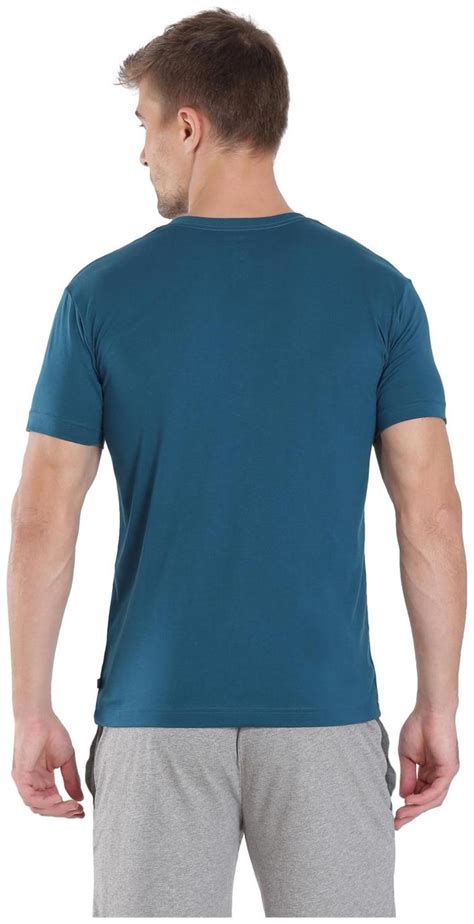 Jockey Men Blue Slim Fit Cotton Blend V Neck T Shirt Pack Of Bqk Ebay