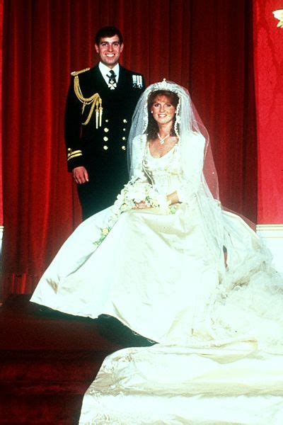 Sarah ferguson has arrived at st george's chapel for the wedding of prince harry and meghan markle. 1986. Official photo of Prince Andrew and Sarah Ferguson ...