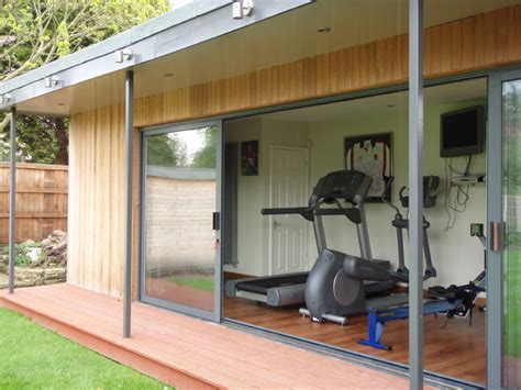 Find out how our garden buildings can help make gym space at home. garden gym